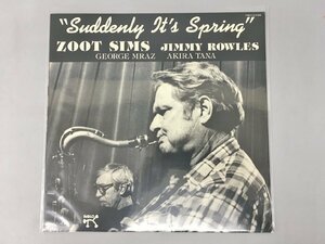 LPレコード Zoot Sims Suddenly It's Spring PABLO 2310-898 2402LBR041