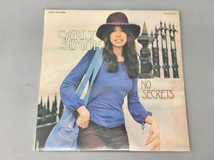 LPレコード Carly Simon No Secrets SWG7603 2402LBR030