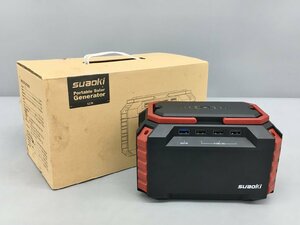 ポータブル電源 スアオキ SUAOKI S270 150wAh ソーラーパネル対応 未使用 2402LS243