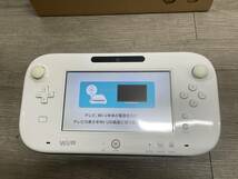 ☆ WiiU ☆ マリオカート8セット シロ 32GB 動作品 本体 ゲームパッド 純正アダプター 箱 付属 Nintendo Wii U 任天堂 7794_画像5