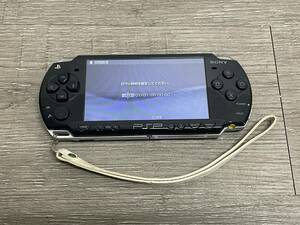 ☆ PSP ☆ プレイステーションポータブル PSP-2000 ピアノブラック 動作品 本体のみ PlaystationPortable バッテリー欠品 7543