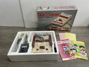 ☆ FC ☆ ファミリーコンピューター 本体 未使用 Nintendo FAMILY COMPUTER ファミコン ニンテンドー 任天堂 箱 説明書 付属