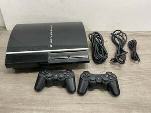 ☆ PS3 ☆ プレイステーション3 CECHH00 40GB クリアブラック 動作品 本体 コントローラー ケーブル 付属 Playstation3 プレステ3 2998