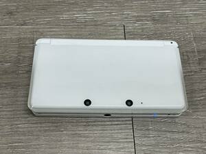 ☆ 3DS ☆ ニンテンドー3DS アイスホワイト 動作品 本体 Nintendo 3DS ニンテンドー DS 任天堂 0985