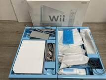 ☆ Wii ☆ Nintendo Wii 本体 まとめ売り 7台 未チェック ジャンク Wiiリモコン センサーバー ヌンチャク シロ バランスボード 任天堂_画像5