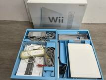 ☆ Wii ☆ Nintendo Wii 本体 まとめ売り 7台 未チェック ジャンク Wiiリモコン センサーバー ヌンチャク シロ バランスボード 任天堂_画像7