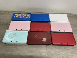 ☆ 3DS ☆ ニンテンドー3DSLL 本体 9台 まとめ売り ジャンク 部品取り Nintendo 3DS DS 任天堂 New3DSLL マリオ ミント ピンク