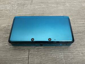 ☆ 3DS ☆ ニンテンドー3DS アクアブルー 動作品 本体 のみ Nintendo 3DS ニンテンドー 任天堂 9700