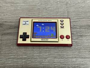 ☆ ゲームウォッチ ☆ マリオブラザーズ カラースクリーン HXA-001 動作品 本体 Nintendo GAME＆WATCH 任天堂 Nintendo