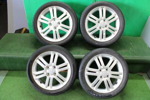 ダイハツ タント 純正 アルミホイール 15x4.5J +45 PCD100 4穴 165/55R15 4本セット 35298 4X624