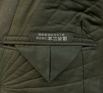 民間品 戦前 戦中 戦後 軍服 ジャケット 外套 日本の古い服 JAPAN VINTAGE ジャパンヴィンテージ WW2 40s 戦争資料 sample 不二公司製_画像7