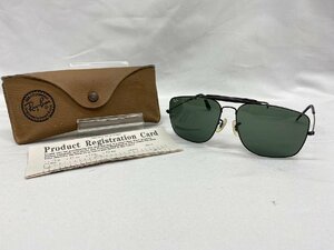 ◇◇Ray-Ban レイバン サングラス ボジュロム アビエーター アメリカ製 ケース付き ブラック系◇◇