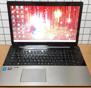 SSD/256GB+HDD/1TB 17.3型/FHDタッチディスプレイ i7/4710HQ GPU登載/Radeon M/16GB Blue-ray【東芝dynabook TB97/PG】Win11/Office 検T75