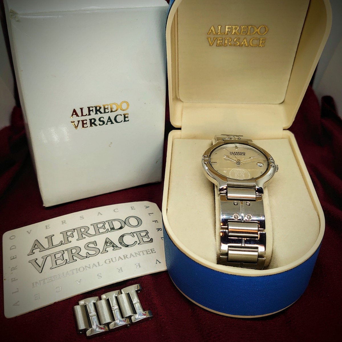 Yahoo!オークション -「alfredo versace」(アクセサリー、時計) の落札 