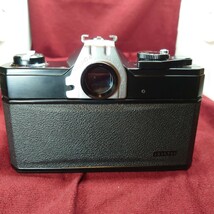 212【シャッターOK】FUJICA ST701 一眼レフフィルムカメラ フジカ LENS FUJINON F:1.8 55mm ブラックボディ+レンズセット_画像6