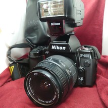 226【シャッターOK】NIKON 一眼レフ フィルムカメラ ボディ+レンズ×5点 おまとめセット ニコン F50/F-401X/F-501/F-601/F-801_画像4