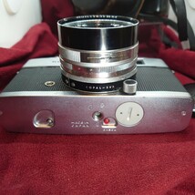 248【シャッターOK】KONICA auto s1.6 フィルムカメラ コニカ レンジファインダー LENS HEXANON F:1.6 45mm ケース付き_画像7