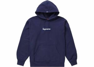 supreme Box Logo Hooded Sweatshirt シュプリーム　ボックス ロゴ パーカー navy plum