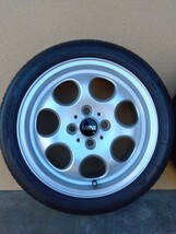 mini 純正 ホイール タイヤセット 15インチ 　pcd100 5.5j 45４穴 純正 4本セット　165/60r15_画像3