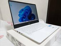 【中古美品】LG gram 13Z970-ER33J 超軽量840g/ Core i3-7100U/ メモリ4GB/ SSD128GB/ 13.3型フルHD/ Win11Home/ スキンシール等おまけ多数_画像3