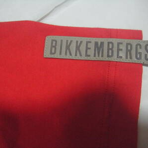 【新品】春夏物 BIKKEMBERGS ビッケンバーグス Tシャツ 赤 半袖 Mサイズ イタリア製 ダーク ビッケンバーグの画像3