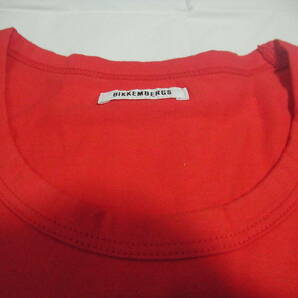 【新品】春夏物 BIKKEMBERGS ビッケンバーグス Tシャツ 赤 半袖 Mサイズ イタリア製 ダーク ビッケンバーグの画像2