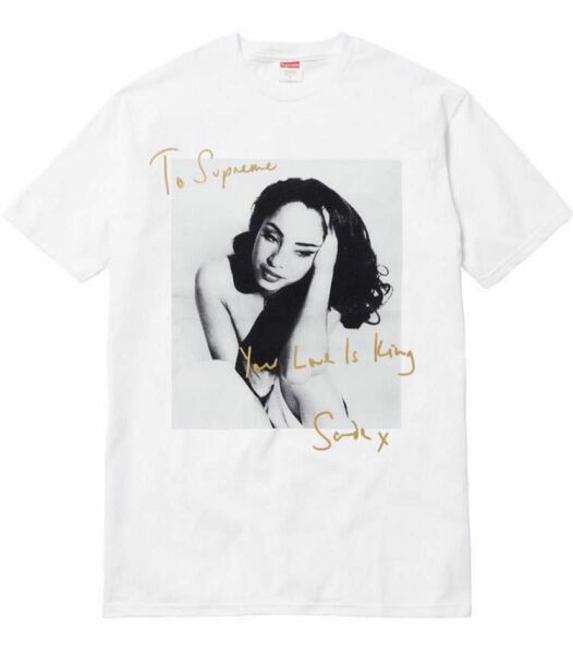 Sサイズ Supreme Sade Tee シュプリーム シャーデー フォト Tシャツ 白 ホワイト 岩田剛典 野村周平 着用