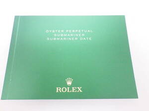 ROLEX ロレックス サブマリーナデイト 2016年 冊子 ドイツ語表記　№2353