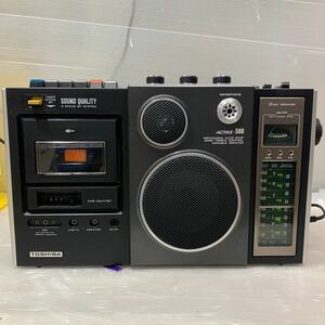 東芝 ラジオカセットレコーダー RT-580F ジャンク品