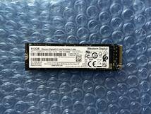 使用時間815時間　Western Digital　SSD 512GB NVMe M.2 2280 　　WDC PC SN730 SDBPNTY-512G-1016 512.1 GB_画像1