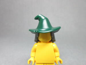 LEGO★78 正規品 未使用 マジックハット 髪の毛 ヘアー 被り物 同梱可能 レゴ ミニフィグ 女の人 女の子 魔女 魔法使い ハリーポッター