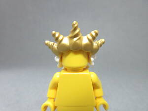 LEGO★118 正規品 ポセイドン 王様 人魚 髪の毛 ヘアー 被り物 同梱可能 レゴ シティ ミニフィグ 男の人 女の人 子供 男の子 女の子 街の人