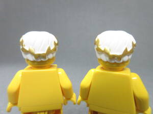 LEGO★119 正規品 2個 ローマ人 髪の毛 ヘアー 被り物 同梱可能 レゴ シティ ミニフィグ 中世 ギリシャ ローマ ヨーロッパ キャッスル お城