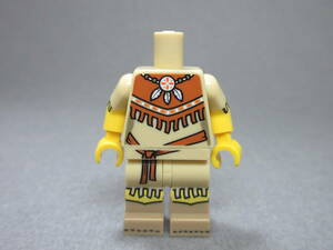 LEGO★137 正規品 インディアン ミニフィグ ボディ 同梱可能 レゴ シティ ウェスタン 部族 民族 先住民