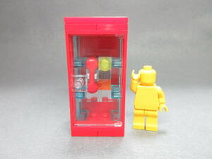LEGO★C 正規品 電話ボックス ミニフィグ用 同梱可能 レゴ シティ タウン ジオラマ 遊園地 公園 広場 デパート マーケット ショップ