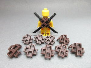 LEGO★69 正規品 10個 刀差し ホルダー 同梱可能 レゴ シティ タウン 小物 アクセサリー 手持ち 忍者 ペルシャ ニンジャゴー