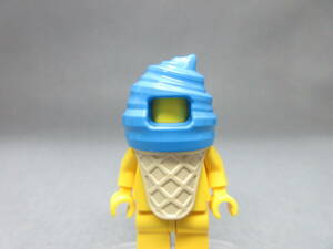 LEGO★C 正規品 未使用 ソフトクリーム 着ぐるみ 被り物 ミニフィグ シリーズ 同梱可能 レゴ minifigures series ミニフィギュア 食べ物