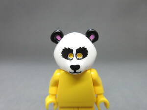LEGO★O 正規品 未使用 パンダ 女の子 着ぐるみ 被り物 ミニフィグ シリーズ 同梱可能 レゴ minifigures series ミニフィギュア 動物