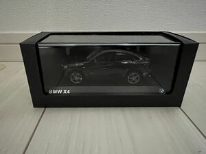 BMW特注 1/43 BMW X4 Black Sapphire Metallic