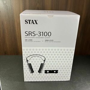 1円スタート 新品未使用 STAX SRS-3100 SR-L300/SRM-252Sセット スタックス イヤースピーカーシステム