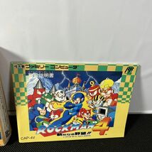 1円スタート 未使用品 任天堂 ROCKMAN4 ロックマン4 ファミコン用 ソフト カセット CAPCOM ファミリーコンピュータ_画像4