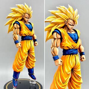 バンダイ ドラゴンボールZ フィギュアーツZERO EX スーパーサイヤ人3 孫悟空 フィギュア フルリペイント 2次元塗装 二次元彩色