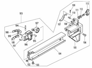 マキタ makita コンクリート 用 ガスピン 打ち機 GN420C用 マガジン A-55784 6 部品 修理 ガス銃 コンクリ ピン 打機 型枠 土木 土方 建設