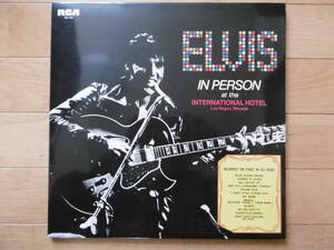 追悼レア激安1点物!1971年頃LPプレスリー・イン・パースンIN PERSON/Elvis Presley/準美盤大チャンス!!!