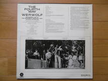 激安大チャンス赤盤1点物!1970年?LP狼男/WERWOLF /フォース・ウェイ/発売当時物買時!!!_画像2