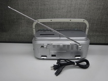 (971) SONY ソニー CDラジカセ CFD-E500TV ラジオ CD カセットテープ _画像4