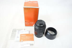 【未使用品】 SONY ソニー レンズ 100mm F2.8 Macro ソニーA (α) マウント