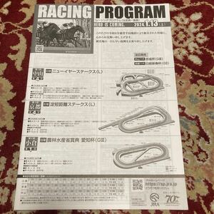 JRA Racing Program 2024.1.13( earth ) Aichi cup (GⅢ), new year stay ks(L),. short distance stay ks(L)