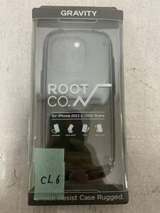 ！CL6 【ROOT CO.】[iPhone15Pro専用]GRAVITY Shock Resist Case Rugged.(カーキ) 格安売り切りスタート ゆ