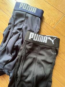 Lサイズ！2枚組！高貴紳士的！ブランド品！PUMA！前開きあり！サラッと肌触り！メッシュ素材！快適な！しっかり品質！ボクサーブリーフ！